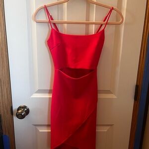 Elegant Pink Women's Dress